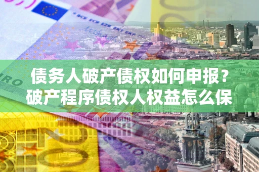 北京债务人破产债权如何申报？破产程序债权人权益怎么保障？