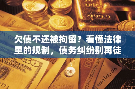 北京欠债不还被拘留？看懂法律里的规制，债务纠纷别再徒劳奔波