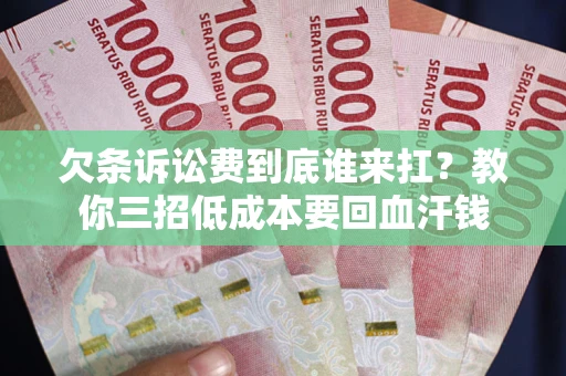 北京欠条诉讼费到底谁来扛？教你三招低成本要回血汗钱